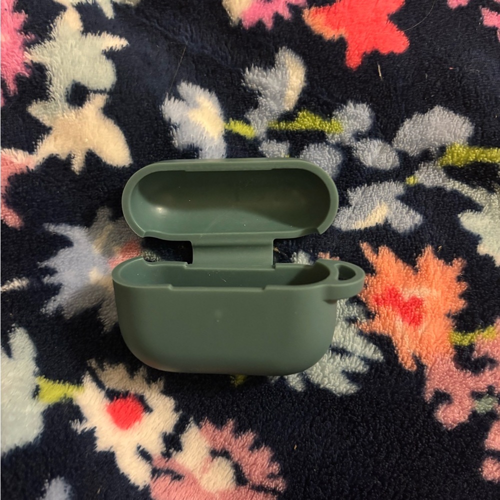 Green Earbud Case
